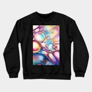 Rainbow Bubble Splash Crewneck Sweatshirt